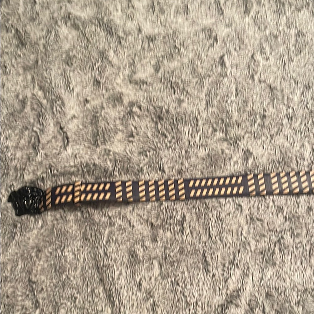 Black and Tan men’s Versace belt sz 40/100